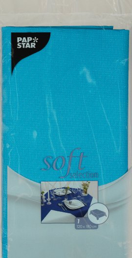 Tischdecke Soft Select 120x180 cm türkis