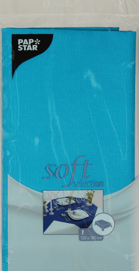 Tischdecke Soft Select 120x180 cm türkis