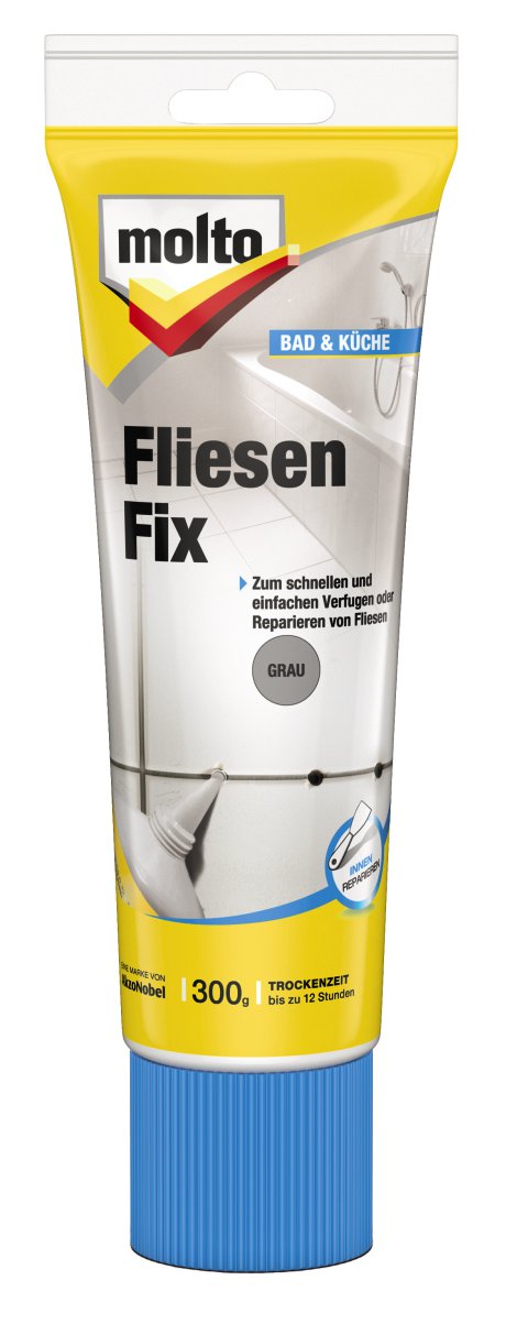 MOLTO Fließenfix Grau 300 g
