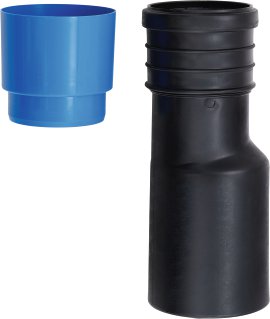 CORNAT Anschlussstutzen DN90 / DN100, Ø 110 / 230, schwarz