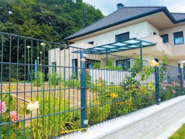 H+S Oktavia® Uni Säule Alu Anthrazit für steckbare Dübelplatte