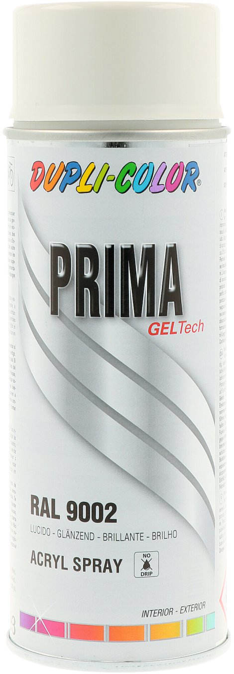 DUPLI-COLOR Lackspray Prima Grauweiß glänzend 400 ml