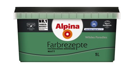 ALPINA Farbrezepte Wildes Paradies 1 l