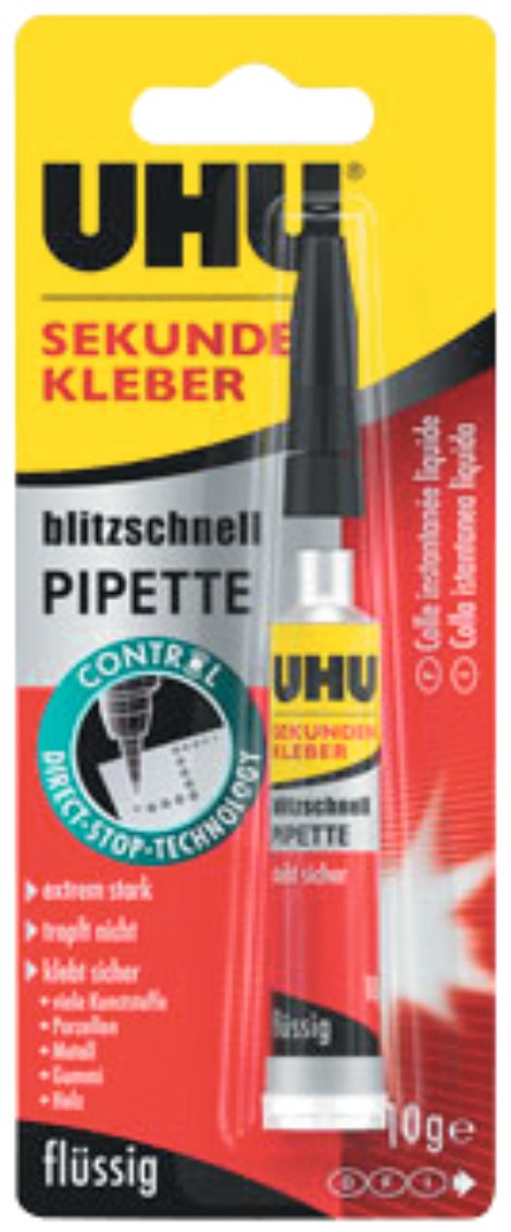 UHU Sekundenkleber Blitzschnell 10 g