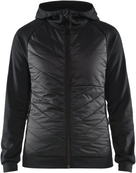 BLÅKLÄDER Sweater Hybrid Damen schwarz/dunkelgrau 2 XL