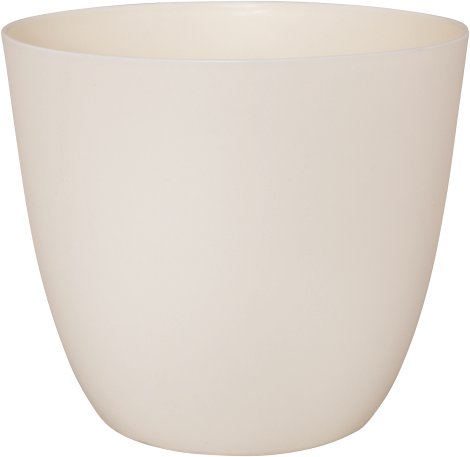 GELI Übertopf Pure rund Creme 25 cm