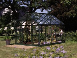 VITAVIA Gewächshaus Uranus 8300 ESG 3 mm Grün