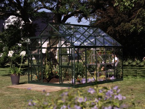 VITAVIA Gewächshaus Uranus 8300 ESG 3 mm Grün
