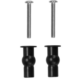 CORNAT Universal Befestigungsset Edelstahl/Gummi, schwarz