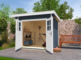 WEKA Gartenhaus 179 Grau