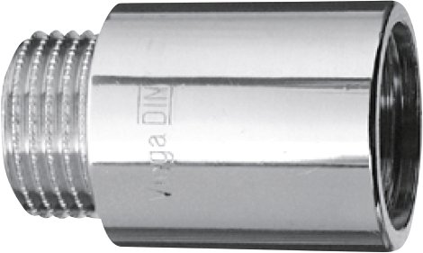 CORNAT Hahnverlängerung Chrom 1/2" IG-AG 15 mm