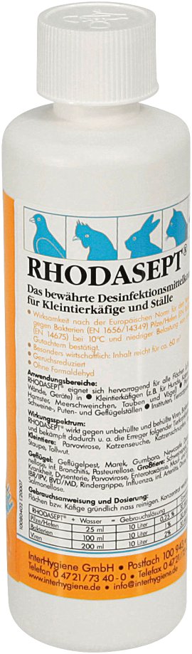 Stalldesinfektionsmittel Rhodasept, 250 ml