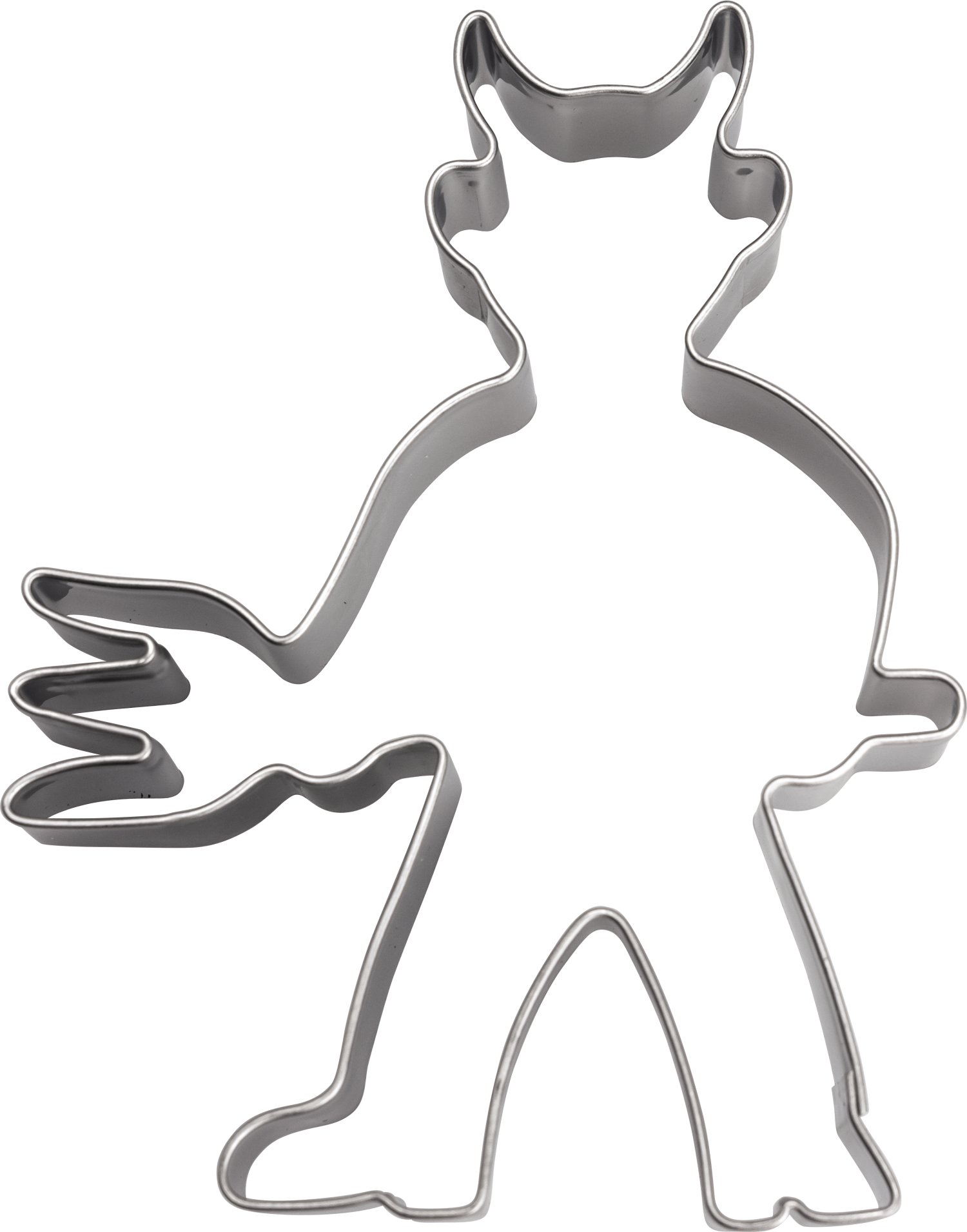 Keksausstecher Krampus Edelstahl 90x70 mm