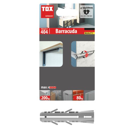 TOX Spreizdübel SD 10x50 mm 8er-Pack