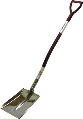 SONNECK Gartenschaufel Premium mit D-Stiel