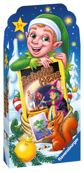 RAVENSBURGER Spiel Weihnachten Schokohexe