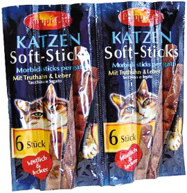 RUPPI-CAT Katzen Soft-Sticks Geflüge & Leber 6er