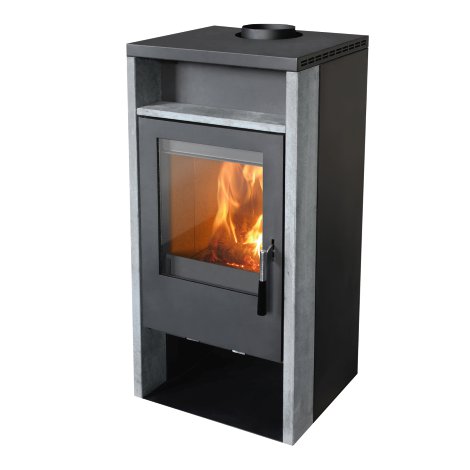 FIREFIX Kaminofen Kronos (Verkleidung: Naturstein) 6 kW