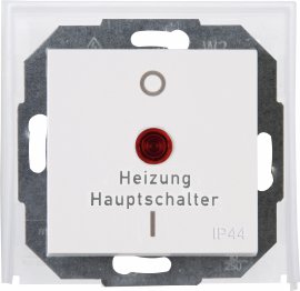 KOPP Heizungshauptschalter IP44 Athenis Weiß