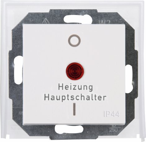 KOPP Heizungshauptschalter IP44 Athenis Weiß