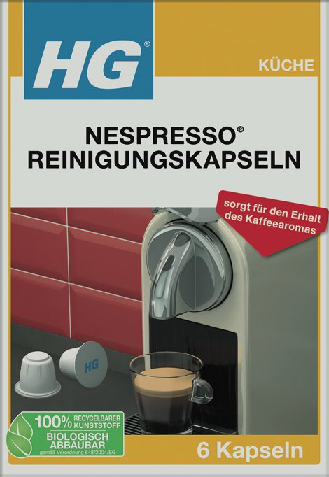HG Reinigungskapseln Nespresso