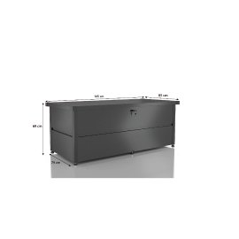 GUARDI Gartenbox Anthrazit