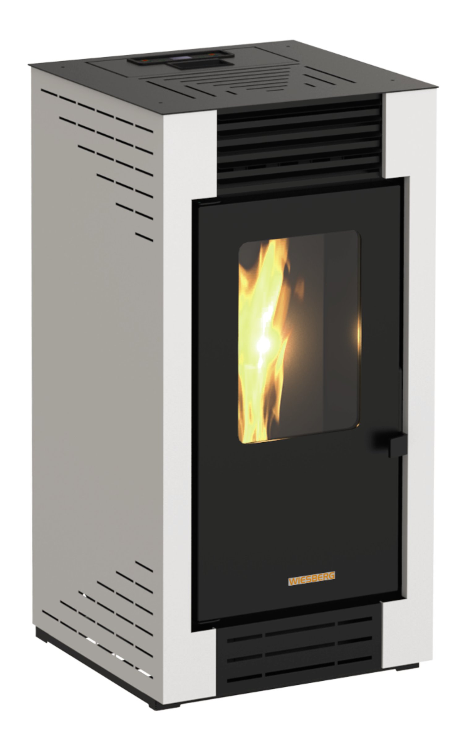 BLAZE Pelletofen Poly Weiß