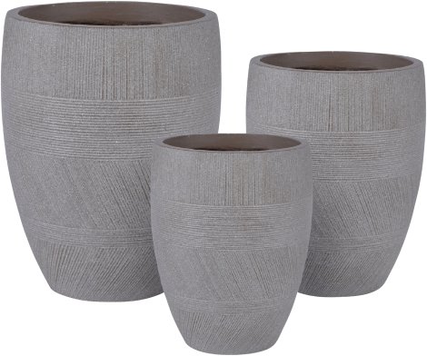TALOO Pflanztopf Stripe