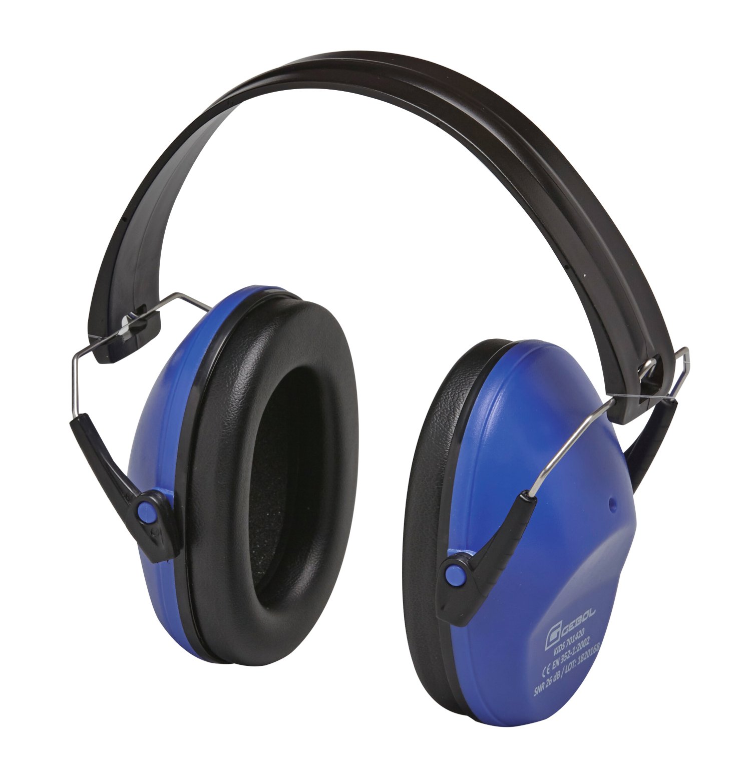 GEBOL Kinder-Kapselgehörschutz Safety Kids Blau