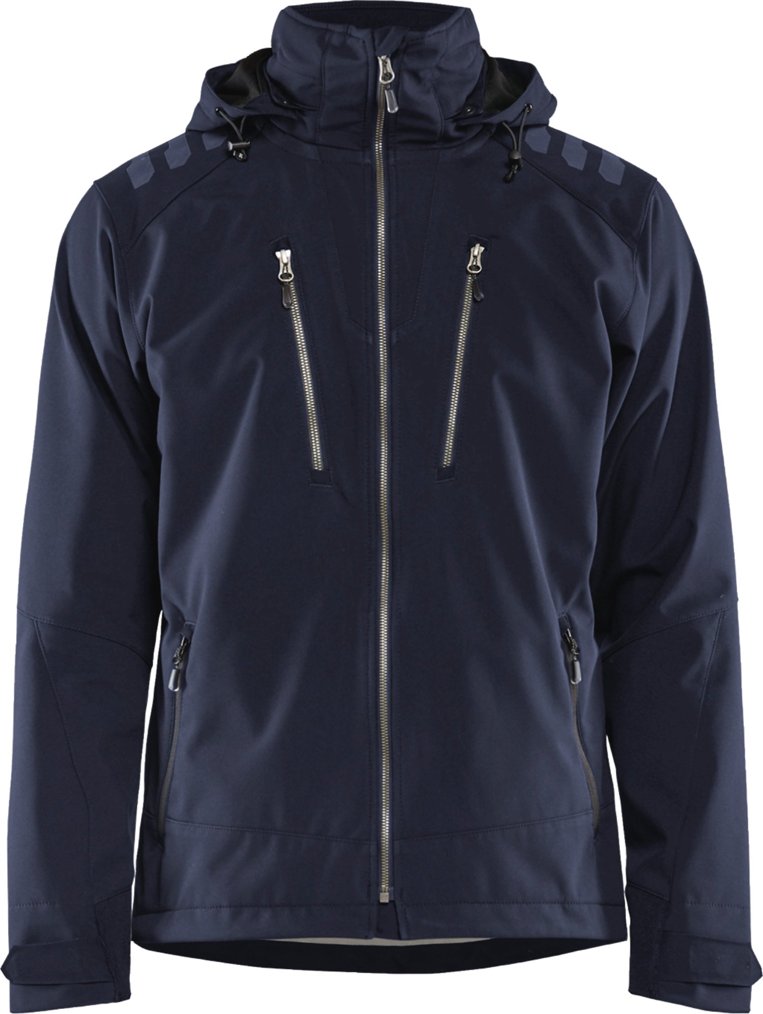 BLÅKLÄDER Softshell Jacke Damen dunkel-marineblau/schwarz