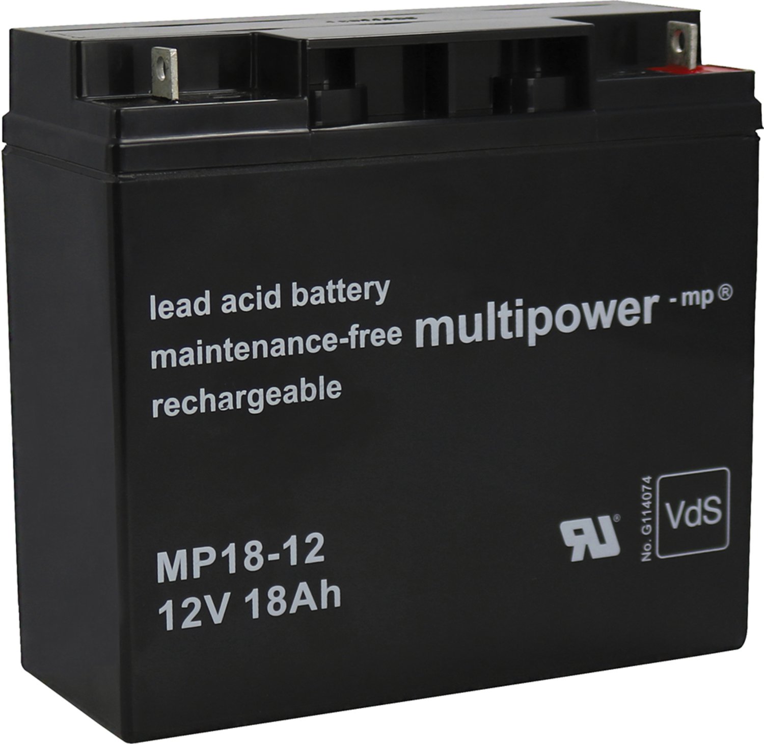 Batterie MP18-12, 12V 18 Ah