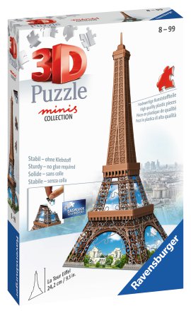 RAVENSBURGER 3D-Puzzle Mini Eiffelturm