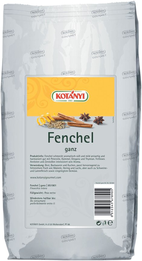 KOTÁNYI Fenchel ganz 1 kg