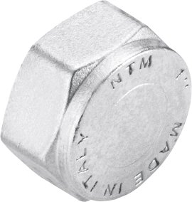 CORNAT Verschlusskappe, vernickelt