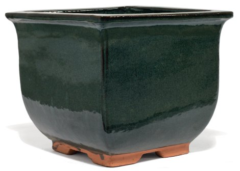 Pflanztopf Quadrat Han Leaf Green 25x25x20 cm