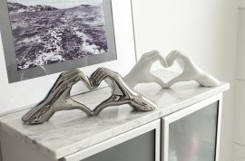 Keramik Hand Heart