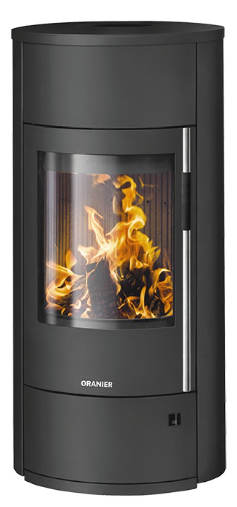 ORANIER Kaminofen Polar Neo Vantage W+ II Stahl Schwarz 6,5 kW