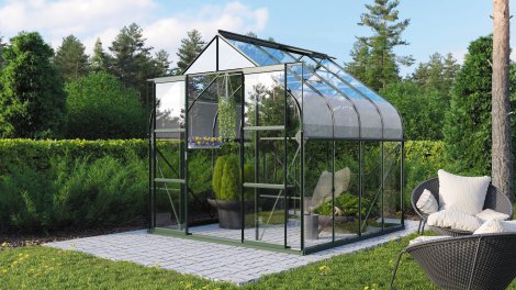 VITAVIA Gewächshaus Dione 6700 ESG 3 mm Grün