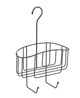 ALLSTAR Dusch-Caddy Martos Schwarz matt