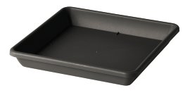 DEROMA Untersetzer Quadro Day Anthrazit 38 cm