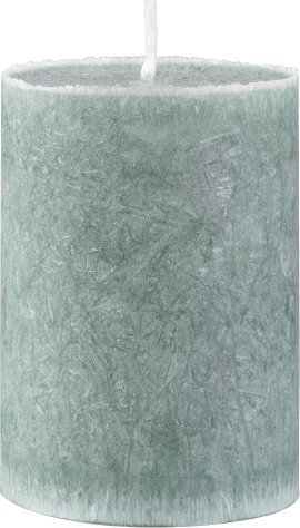 PURE SAFE CANDLE Kerze Olive Wax Smaragd 90x70 mm