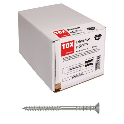 TOX Justierschraube JS-S 6x80 mm 100 Stk.
