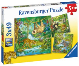 RAVENSBURGER Puzzle Im Urwald