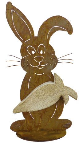Deko-Hase Karotti 60 cm