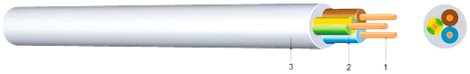 Schlauchleitung H05VV-F
