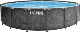 INTEX Frame Pool-Set Prism Greywood 457x122 cm