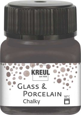 KREUL Malfarbe Glass & Porcelain Chalky Volcanic Gray 20 ml