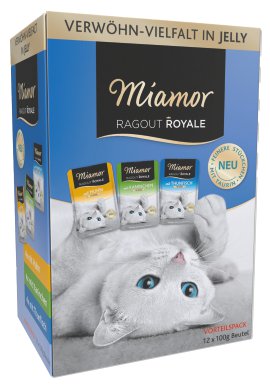 MIAMOR Katzennassfutter Ragout Jelly Multibox 12x100 g
