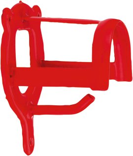 Trensenhalter Metall G32361, rot