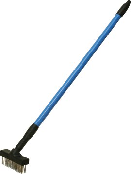 CFH Unkrautbürsten-Set mit Teleskopstiel und 2 Bürsten